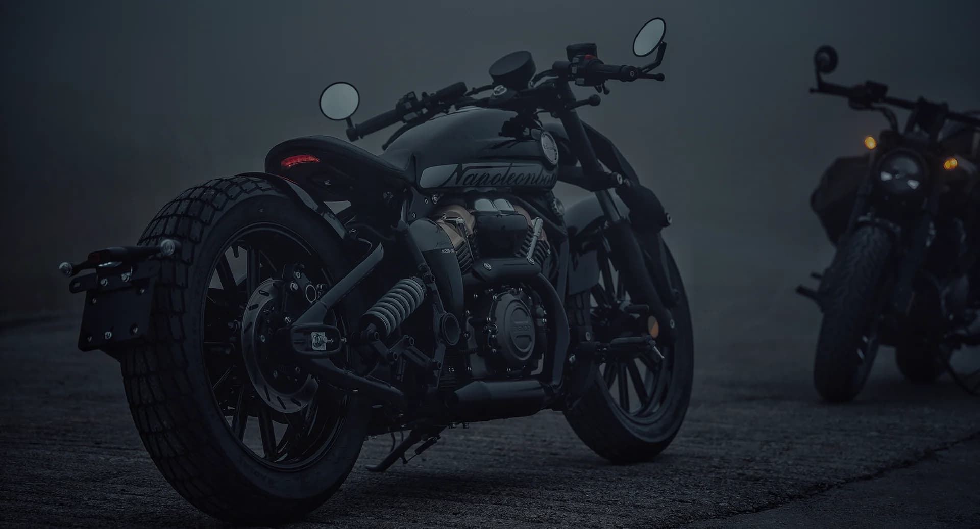 Motocykle BENDA Moto - przerywnik wizualny